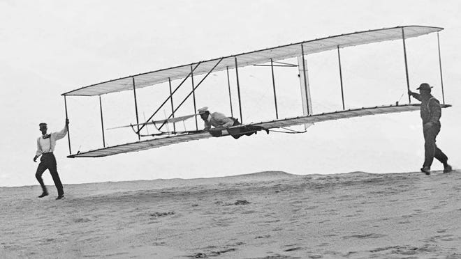 Taking Flight: The Wright Brothers' First Flight